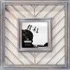 Discount 4 x 4 in. Herringbone Picture Frame (White Wash) Frames Albums