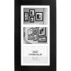 Fashion 5 x 7 in. Manhattan Frame (Black) Frames Albums
