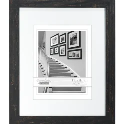 Hot 16 x 20 in. Manhattan Frame (Rough Black) Frames Albums