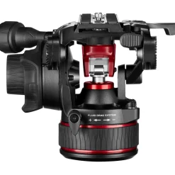 Clearance 612 Nitrotech Fluid Head with 645 FAST Twin Aluminum Tripod System and Bag Video Tripods & Supports
