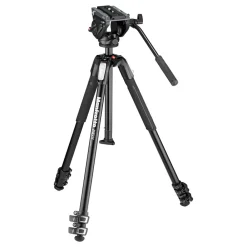 Outlet MT190X3 3-Section Aluminum Tripod with MVH500AH Fluid Head Hybrid Kit Tripod Kits