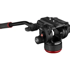 Clearance 504X Fluid Video Head & MVTTWINMA Aluminum Tripod with Mid-Level Spreader Video Tripods & Supports