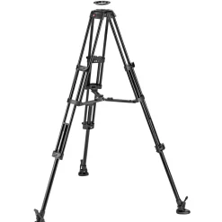 Clearance 504X Fluid Video Head & MVTTWINMA Aluminum Tripod with Mid-Level Spreader Video Tripods & Supports