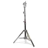 Hot Low Boy Double Riser Combo Steel Stand (6.3 ft.) Light Stands