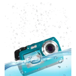 Fashion MN40WP Waterproof Digital Camera (Blue) Point & Shoot