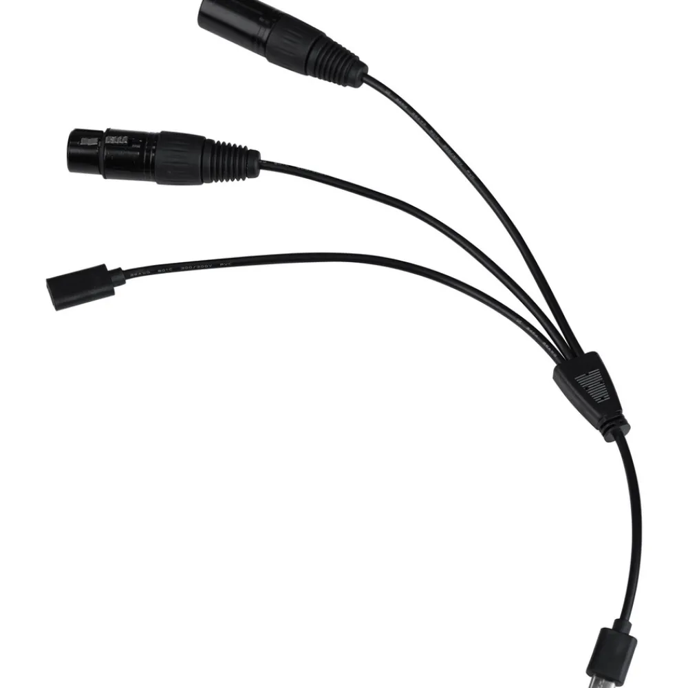 Clearance 10 in. USB Type-C to DMX Cable for PavoBulb and PixelTube Continuous Lighting Cables