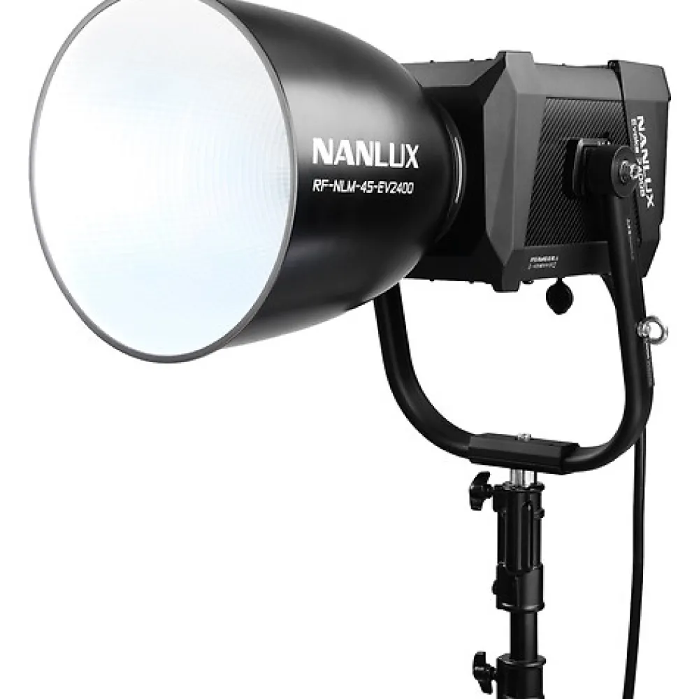 New Evoke 2400B Bi-Color LED Monolight Kit with 45° Reflector and Light-Only Flight Case Led Lights & Kits