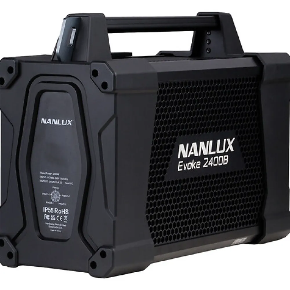 New Evoke 2400B Bi-Color LED Monolight Kit with 45° Reflector and Light-Only Flight Case Led Lights & Kits