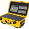 Hot 935 Wheeled Hard Utility Case with Foam Insert & Lid Organizer (Yellow) Hard Cases & Large Bags