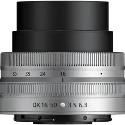 Sale NIKKOR Z DX 16-50mm f/3.5-6.3 VR Lens (Silver) Zoom Lenses