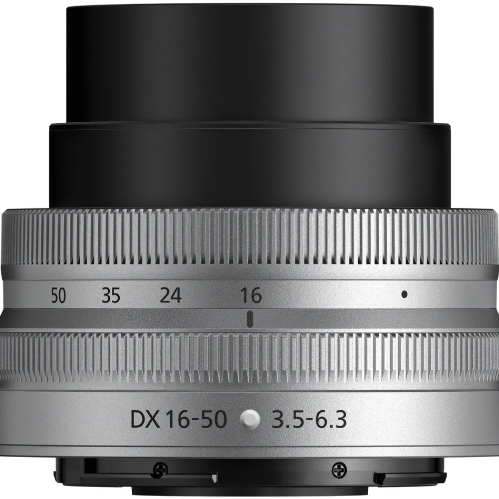 Sale NIKKOR Z DX 16-50mm f/3.5-6.3 VR Lens (Silver) Zoom Lenses