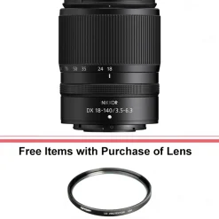 Clearance NIKKOR Z DX 18-140mm f/3.5-6.3 VR Lens Zoom Lenses