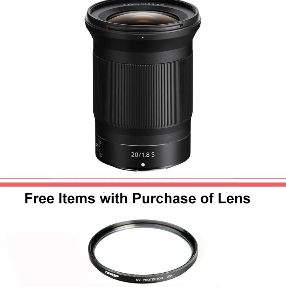 New NIKKOR Z 20mm f/1.8 S Lens Wide Angle