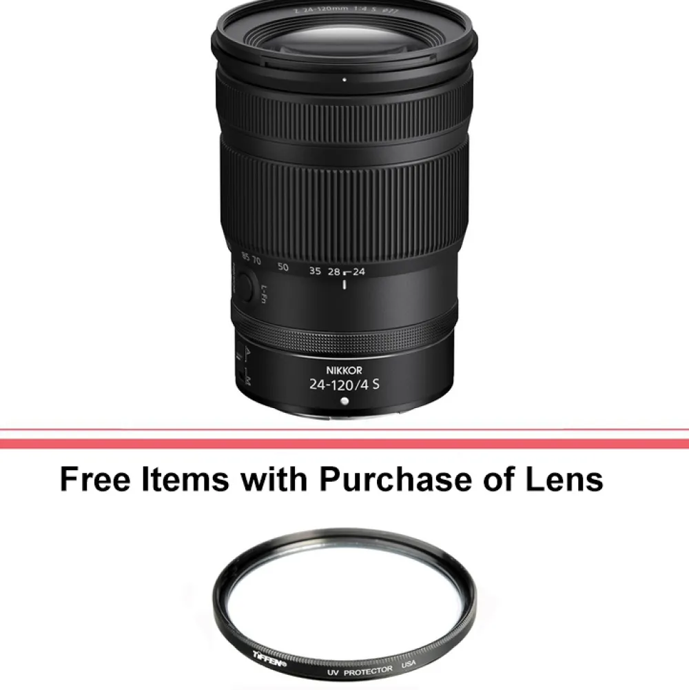 Clearance NIKKOR Z 24-120mm f/4 S Lens Zoom Lenses