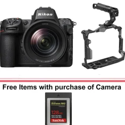 New Z 8 Mirrorless Digital Camera with 24-120mm f/4 Lens with SmallRig Cage Kit Mirrorless