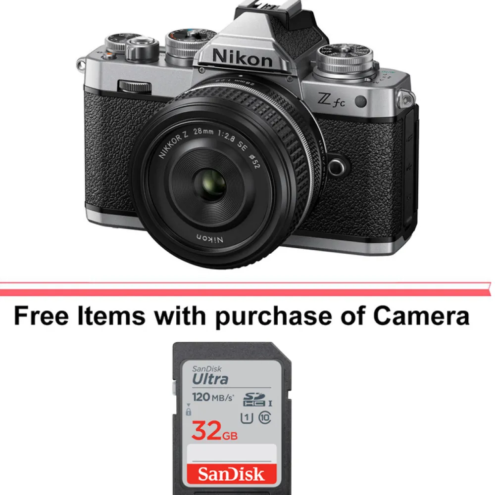 Fashion Z fc Mirrorless Digital Camera with 28mm Lens Mirrorless