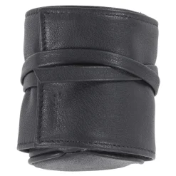 Sale Donau Cowhide Leather Lenswrap (Small, Black) Camera Bags