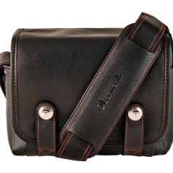 New Louis Camera Bag for Leica M11 (Black/Red Stitching) Camera Bags