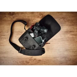 New The Q Bag for Leica Q1 or Q2 Camera (Black with Red Interior) Camera Bags