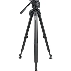 Discount 1040 Fluid Head and flowtech 100 Tripod System with Handle and Case Video Tripods & Supports