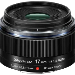 Clearance M.Zuiko Digital 17mm f/1.8 II Lens Normal Lenses