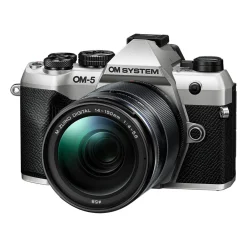 Sale OM-5 Mark II Mirrorless Micro Four Thirds Digital Camera with 14-150mm f/4-5.6 II Lens (Silver) Mirrorless
