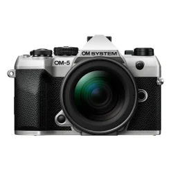 Online OM-5 Mark II Mirrorless Micro Four Thirds Digital Camera with 12-45mm f/4 PRO Lens (Silver) Mirrorless