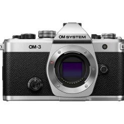 Discount OM-3 Mirrorless Digital Camera Body (Silver) Mirrorless