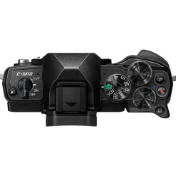 Best OM-D E-M10 Mark IV Mirrorless Micro Four Thirds Digital Camera Body (Black) with M. Zuiko Digital ED 14-42mm f/3.5-5.6 II Micro 4/3 Lens (Black) Mirrorless