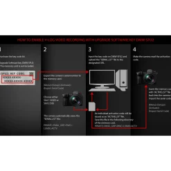 Online DMW-SFU2 Lumix S1 Filmmaker Upgrade Software Key Software