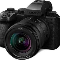 Discount Lumix DC-S5 IIX Mirrorless Digital Camera with 20-60mm and 50mm Lenses (Black) Mirrorless