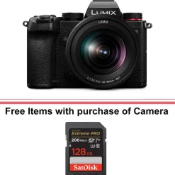 Hot Lumix DC-S5 Mirrorless Digital Camera with 20-60mm Lens Kit (Black) Mirrorless