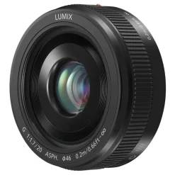 Online LUMIX G 20mm f/1.7 II Lens (Black) Wide Angle