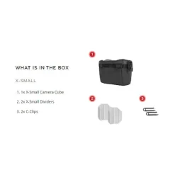 Fashion Camera Cube V2 (Black, X-Small) Camera Bags