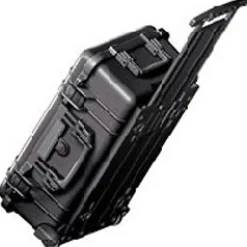 Best 1514 Watertight Hard Case Carry On with Dividers (Black) Hard Cases & Large Bags