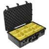 Outlet 1555AirWD Carry-On Case (Black, with Dividers) Hard Cases & Large Bags