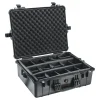 Sale 1600B Watertight King Hard Case with Padded Dividers - Black Hard Cases & Large Equipment Bags|Hard Cases & Large Bags