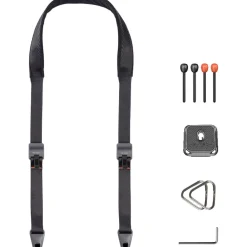 Fashion Camera Shoulder Strap (Night Black) Camera Straps