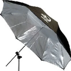 Discount Eclipse 60" Umbrella with Silver Interior Lighting Umbrellas