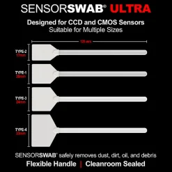 New Sensor Swab ULTRA Type 1 (Box of 12) Cleaning Supplies