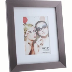 Hot 8 x 10" Photo Frame with 5 x 7" Mat Opening (Grey) Frames Albums