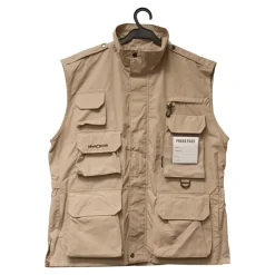 Outlet Photo Vest 14 (Beige, L) Photo Apparel & Gear