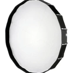 Hot 33 in. Rani II 80 Folding Beauty Dish (Silver, 16-Rod) Octagonal Soft Boxes
