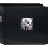 Fashion 12 x 12 Black Sewn Leatherette 3-Ring Binder Frames Albums