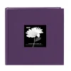 New 4 x 6 Natural Colors Fabric Purple Photo Album Frames Albums