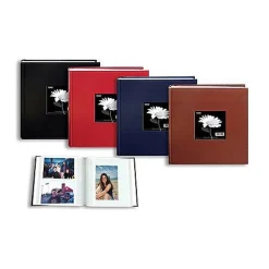 Online 4x6 Sewn Leatherette Frame Album (Assorted Colors) Frames Albums