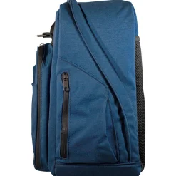 Discount Carry-On Camcorder Case with Plastic Viewfinder Guard (Blue, Large) Video Camera Bags