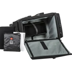 New DVO-3R Large Carrying Case for Camcorder with Matte Box and Follow Focus (Black with Copper Trim) Video Camera Bags