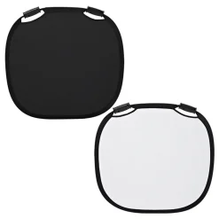 Fashion 47 In. Collapsible Reflector (Black/White) Collapsible Reflectors