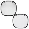 Sale Collapsible Reflector - Silver/White - 47" Collapsible Reflectors